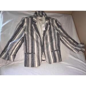 LOFT Outlet Striped Women's Blazer - Size 8‎